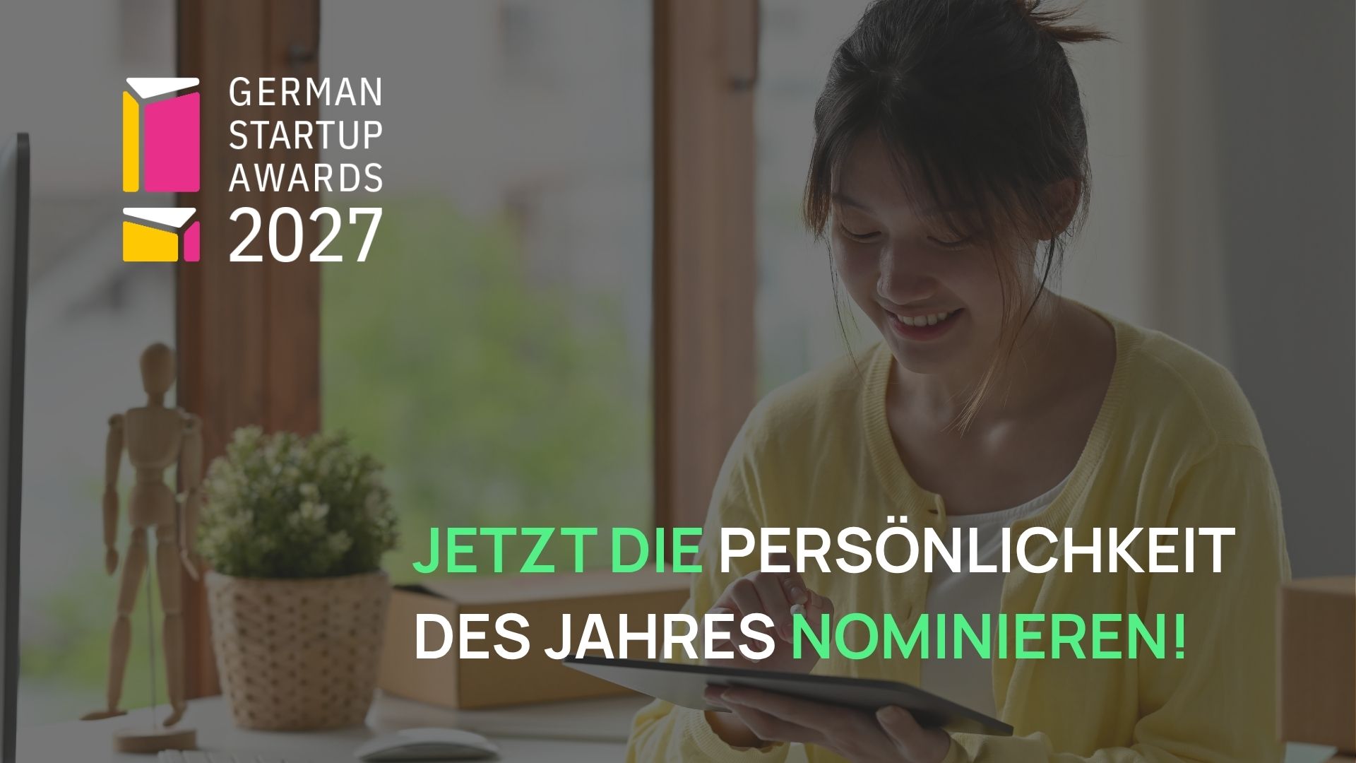 German Startup Awards 2027: Nominiere Persönlichkeiten der Startup-Szene